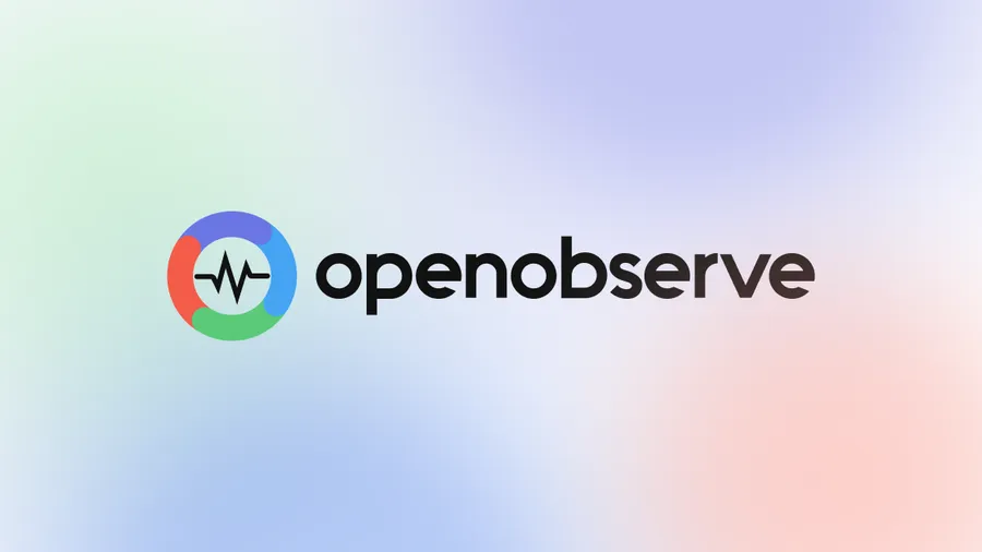 OpenObserve logo, the open-source observability platform