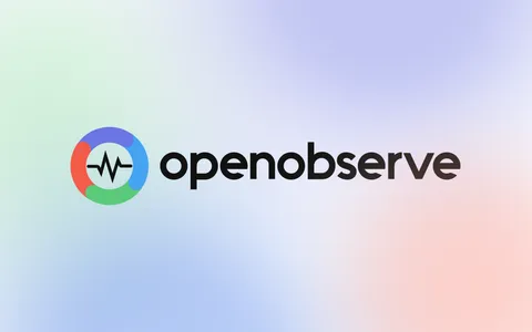 OpenObserve logo, the open-source observability platform
