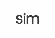Sim logo, the open-source AI agent workflow platform